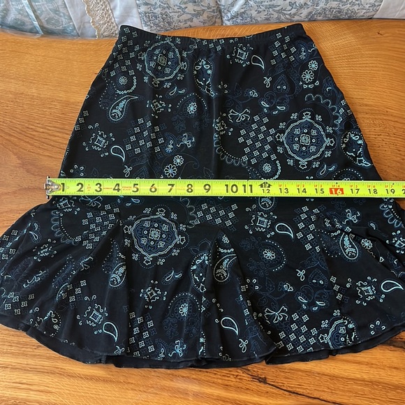 Briggs New York Petite Casual Fit & Flare Knee Length Skirt - Picture 13 of 13